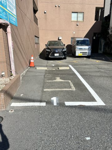 アネックス旗の台駐車場の区画図