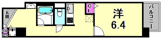 コンフォールメゾンの間取り