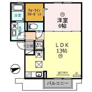 ラフィーネ林Ⅱの間取り