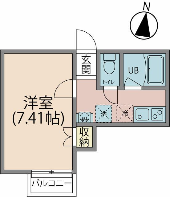 ステーションライツ志津の間取り