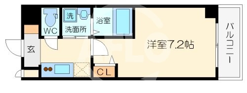 ミュプレ北浜の間取り|ミュプレ北浜　間取り