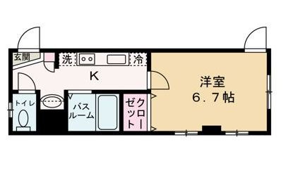 ラ　フォンテ高円寺の間取り|間取りです。