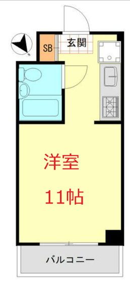 【間取り】 | ダイアパレス鶴見第弐