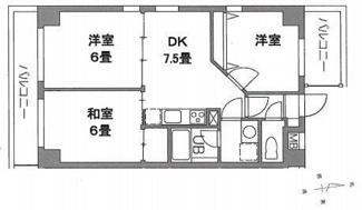 【間取り】 | プラティーク本所吾妻橋 | 間取りです。
