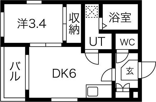 【間取り】 | ハーモニーテラス児玉Ⅳ