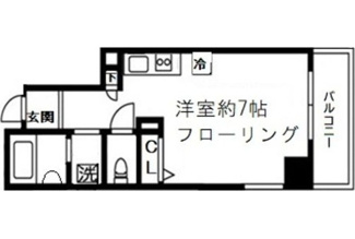 【間取り】 | メゾンアワジⅡ | 間取りです。