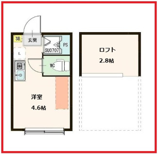 【間取り】 | ハーモニーテラス十条