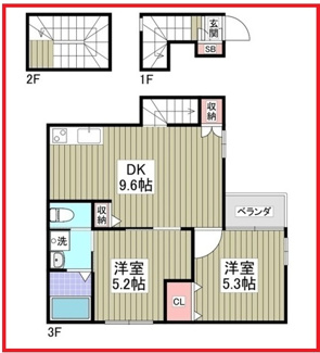 【間取り】 | セプテーニ四ツ木