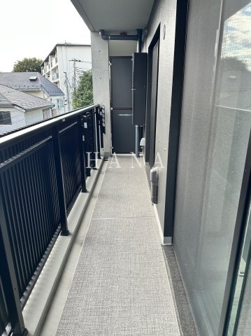 ジェノヴィア竹ノ塚のバルコニー