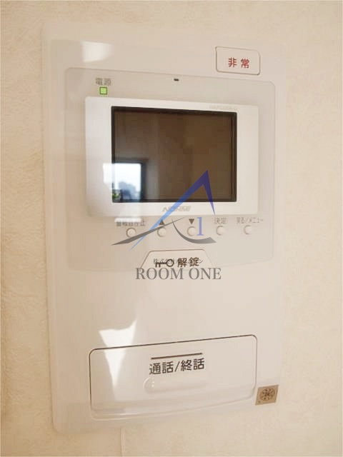 ルーブル多摩川南六郷のセキュリティ|モニター付きインターホンです。