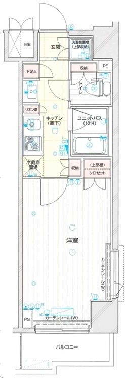 ルーブル多摩川南六郷の間取り|間取りです。