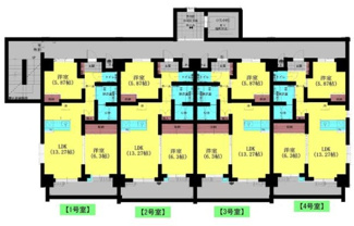 【間取り】 | マハロ（Ｏ） | マハロ（Ｏ）★浦添市宮城エリア