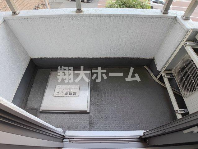 朝日グリーンハイツのバルコニー