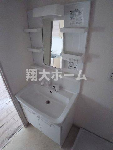 朝日グリーンハイツの洗面所