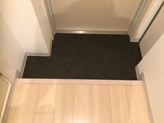 江東区亀戸１丁目の賃貸マンションの玄関
