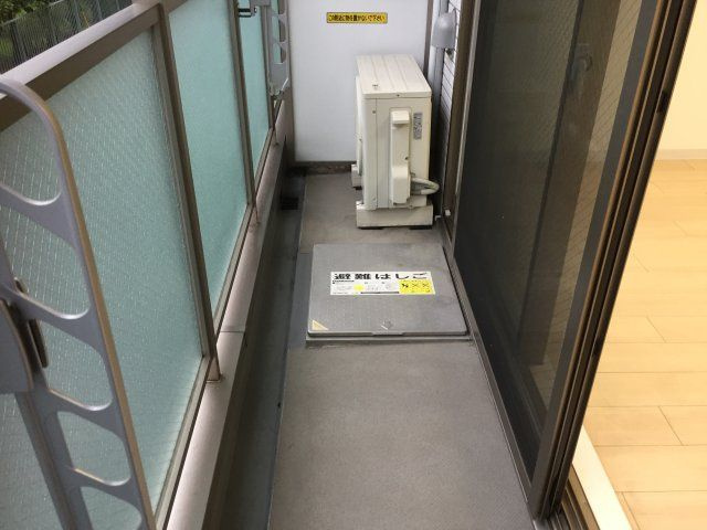 江東区亀戸１丁目の賃貸マンションのバルコニー