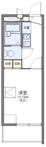レオパレスアオキの間取り|家具家電付き♪