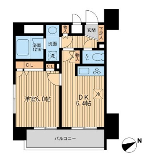 【間取り】 | ラポール三田