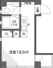 パークレジデンス芝公園の間取り