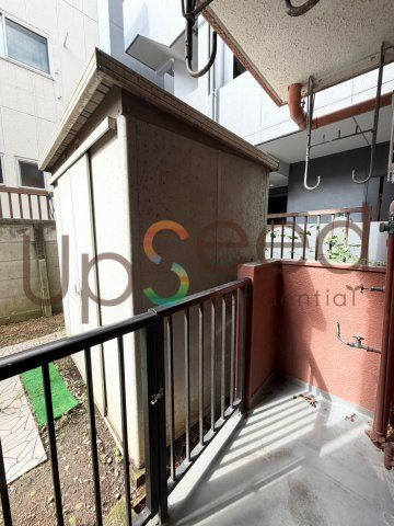 キャニオンマンション文京西片のバルコニー