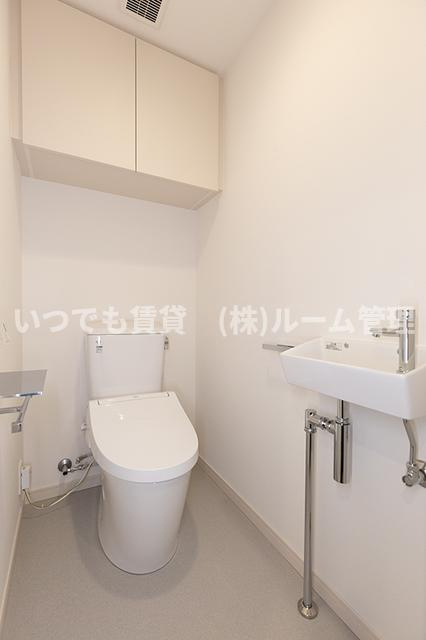 ソルテ千駄ヶ谷のトイレ|※写真は同タイプ住戸です。