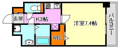 ヴェルドミール鷹取の間取り