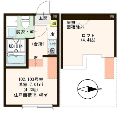 【間取り】 | クレスト小岩