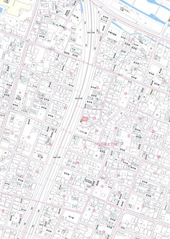 山形市小白川町【売地】の地図|案内図
