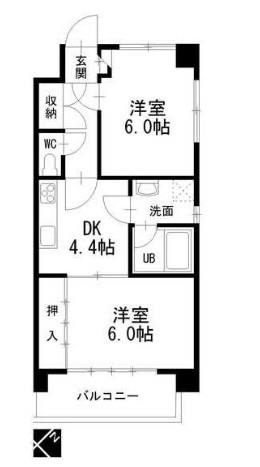 【間取り】 | タキマツ第1マンション【名古屋市賃貸・RC造】