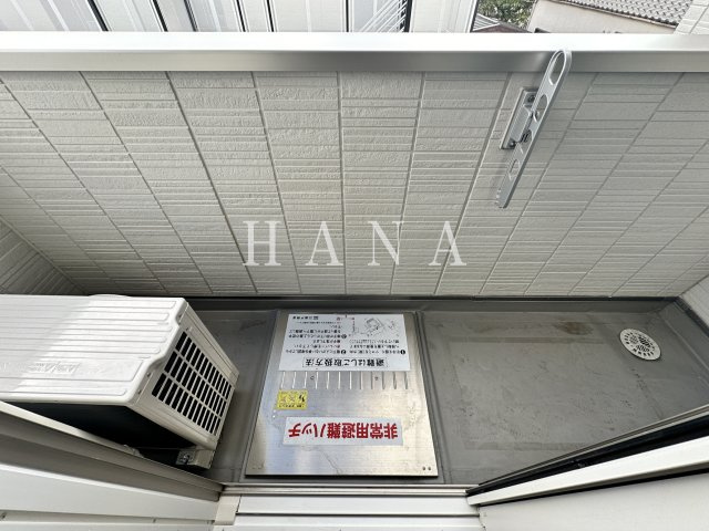 セレスティア扇Ⅵのバルコニー