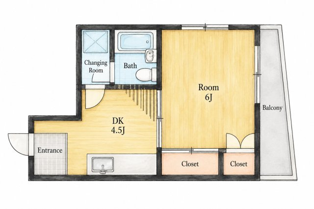 Eight BuildingⅠの間取り