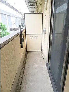 シャルム北戸田のバルコニー