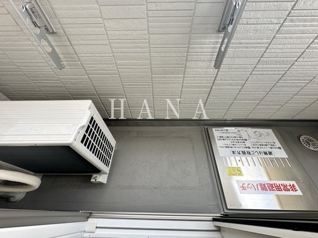 セレスティア扇Ⅵのバルコニー