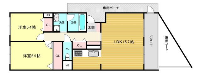 【間取り】 | Ａｋｋｏｒｄ門戸