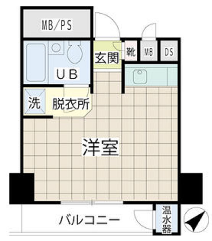 ニックハイム京浜蒲田第二の間取り|間取り