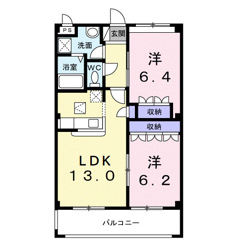 【間取り】 | ノア・ヒガシヤモト