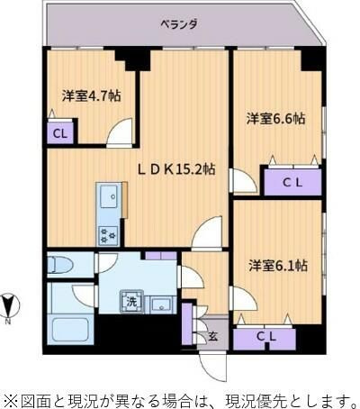 サンシルバー上北沢の間取り