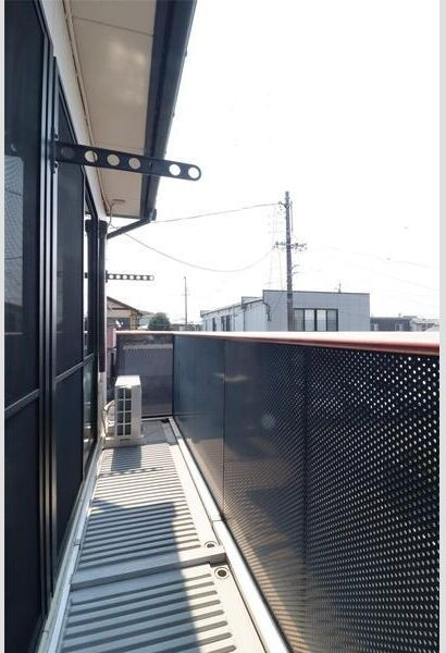 K’s 壱番館のバルコニー