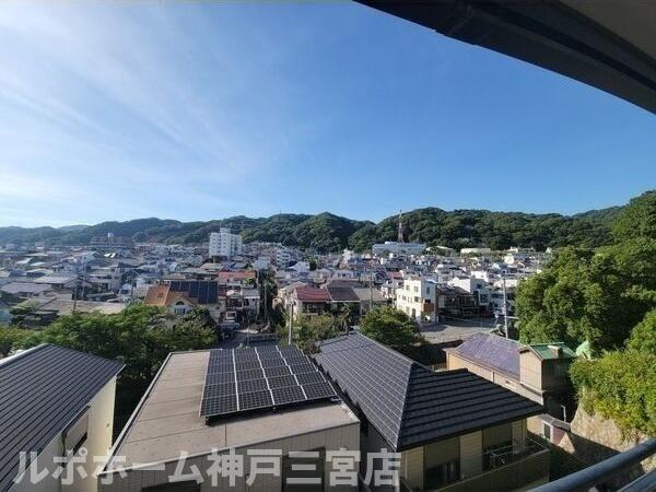 中山手ガーデンパレスD棟の展望