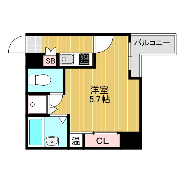 City Lifeディナスティ新大阪の間取り