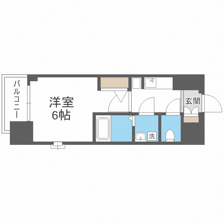 エスリードレジデンス新大阪プライムの間取り