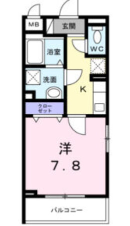 ファイン　ビラ　レーブ　江坂の間取り
