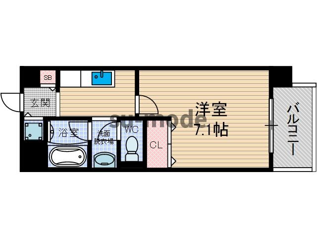 ヴィルコリーヌの間取り