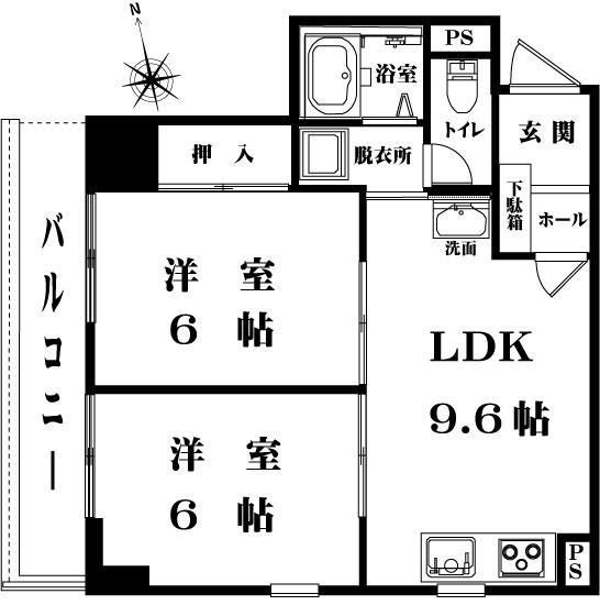 蔵前ハイムの間取り