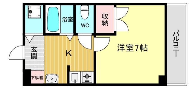 【間取り】 | エスポワール西宮