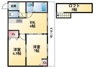 【間取り】 | GARDENTREE岡町