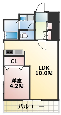 ブリスポート新屋敷の間取り