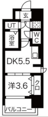 【間取り】 | レジュールアッシュウエストレジス