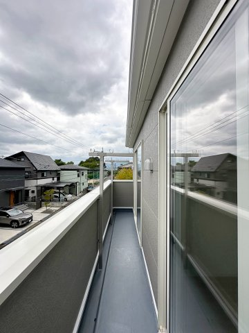 安佐南区安東5丁目のバルコニー|南向きの広々としたバルコニー☆