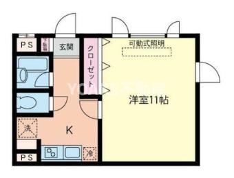 サウンドピアⅡの間取り